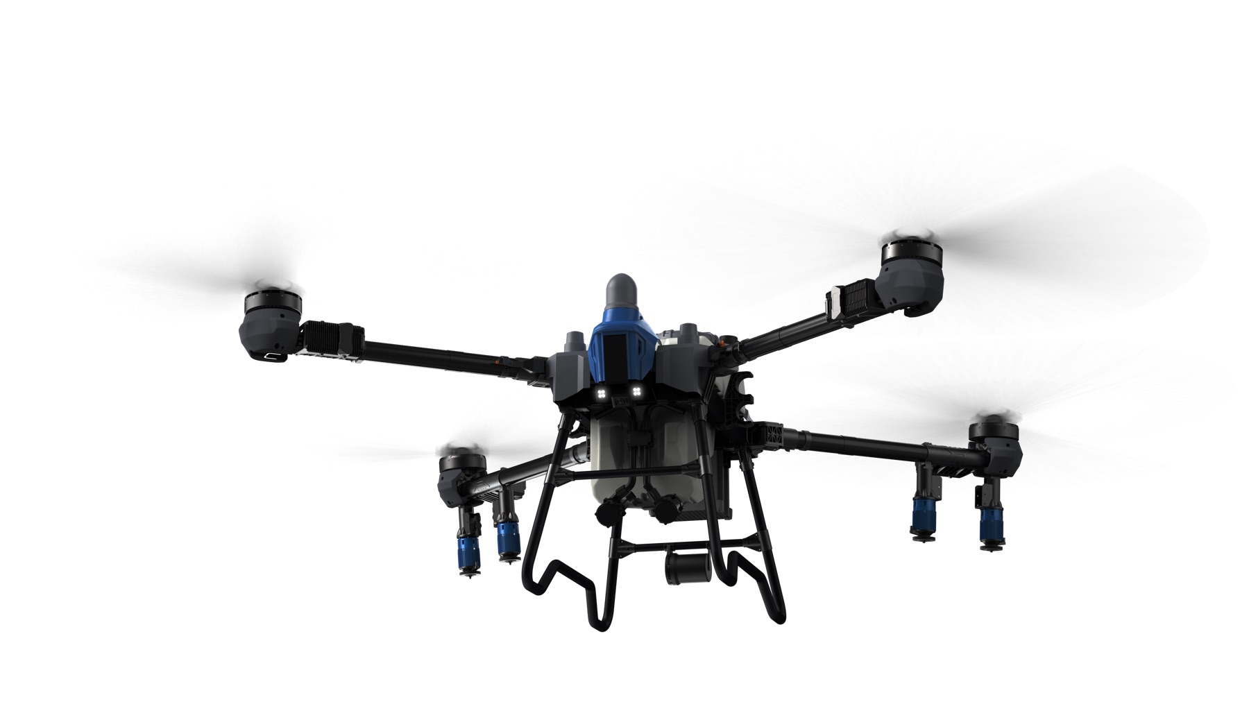 Spray drone parts and support